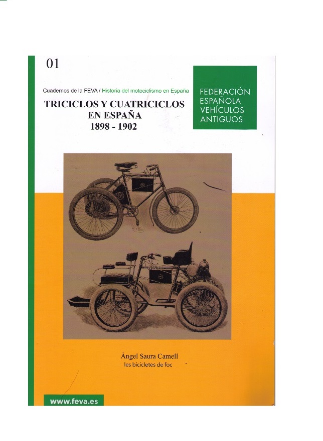 Nº1. Triciclos y Cuadriciclos en España 1898-1902